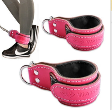 Cowhide ankle strap