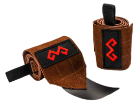Cowhide wrist wrap