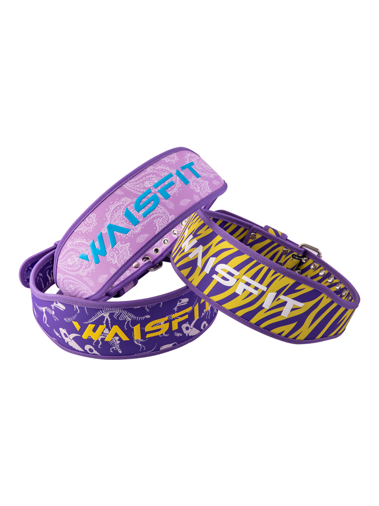 Printed Canvas Weight lifting belt WS6305