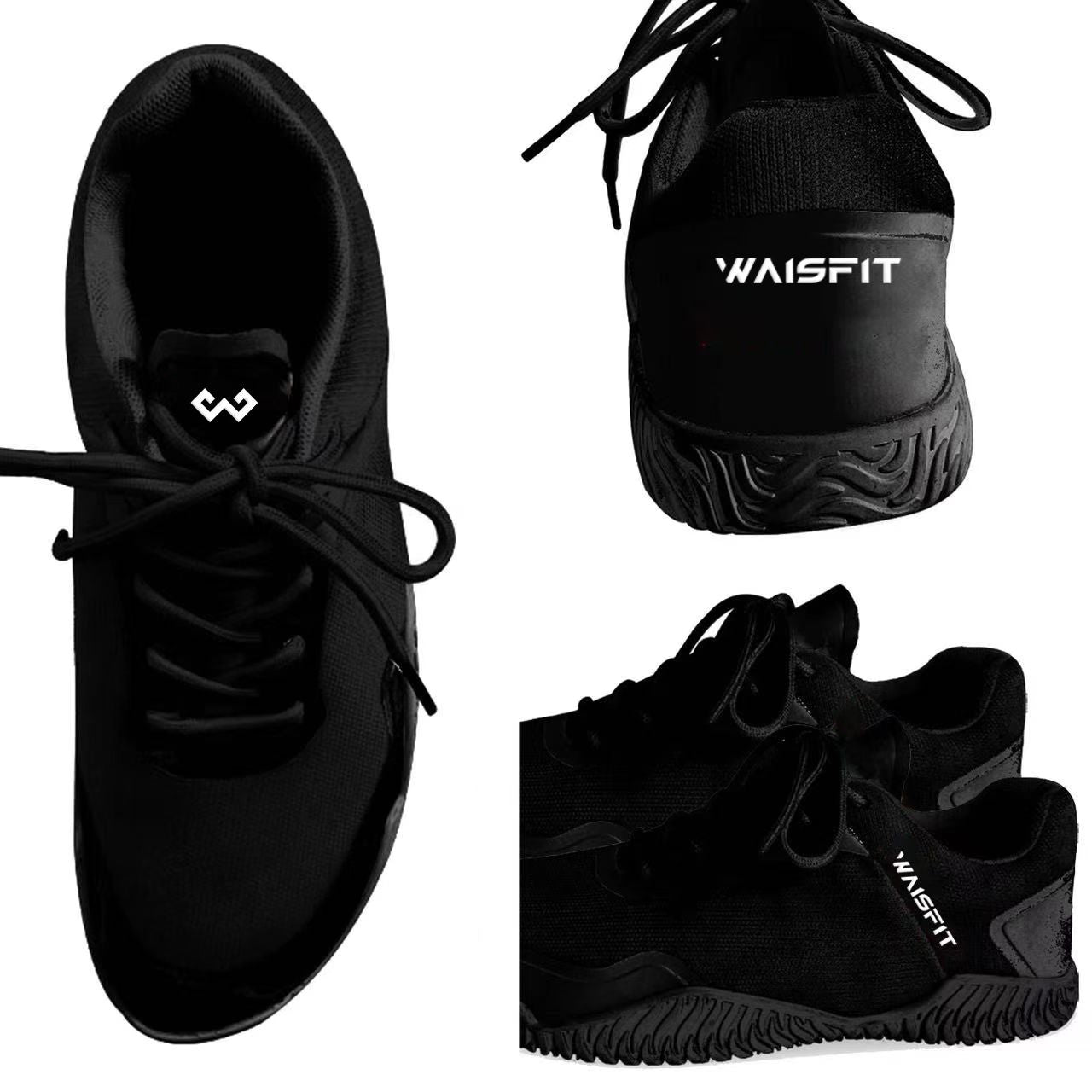 Black Deadlift Shoes for weightlifting