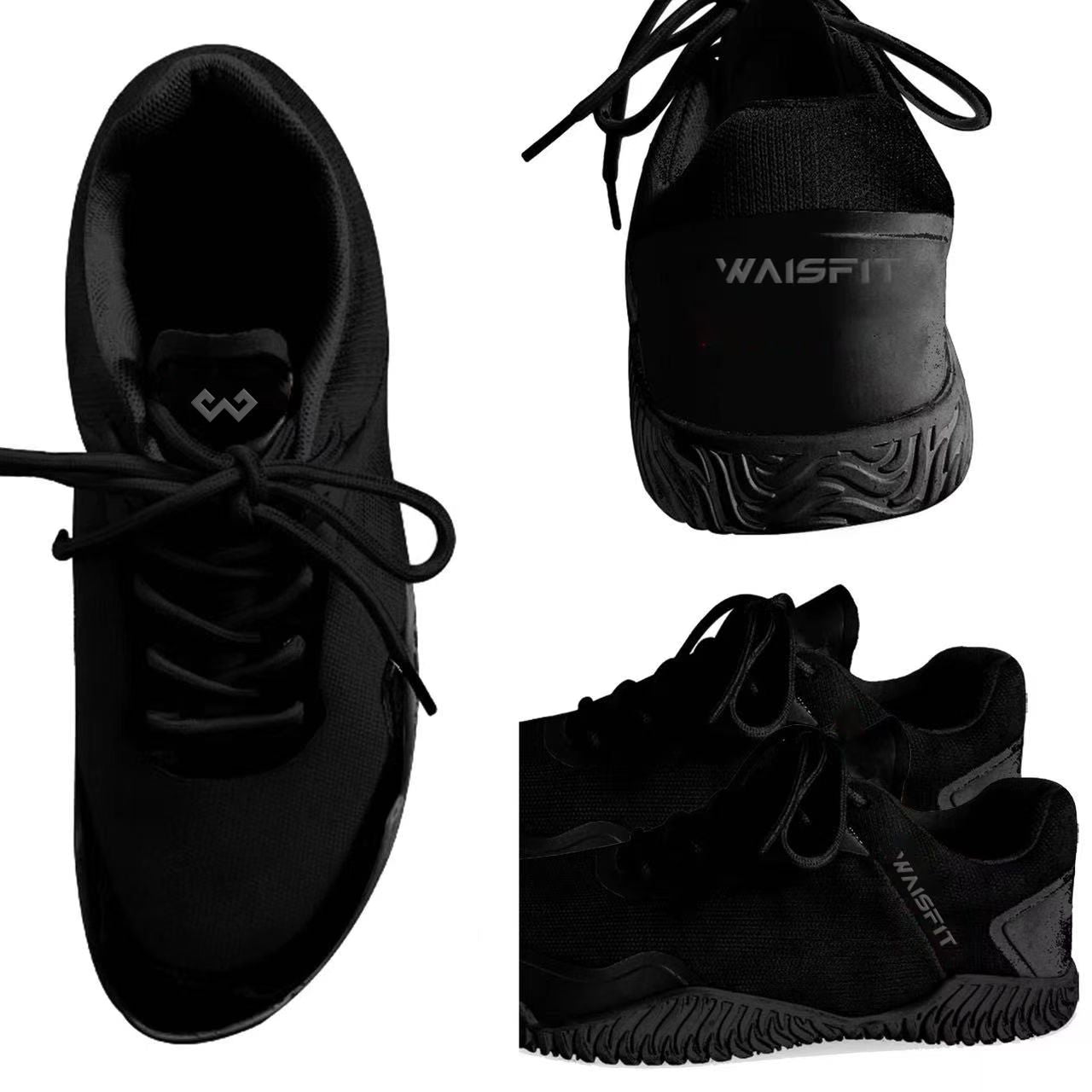 Black Deadlift Shoes for weightlifting