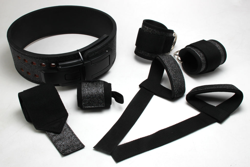 Shining weightlifting gear set