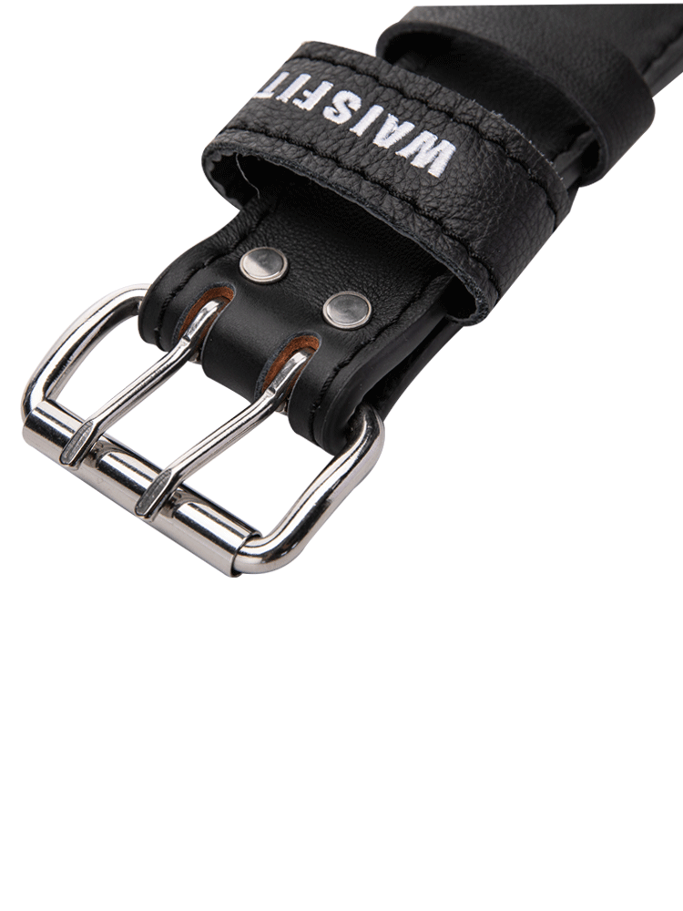 Wake up leather weight lifting belt WS6350101