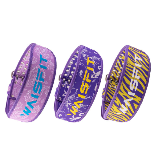 Printed Canvas Weight lifting belt WS6305