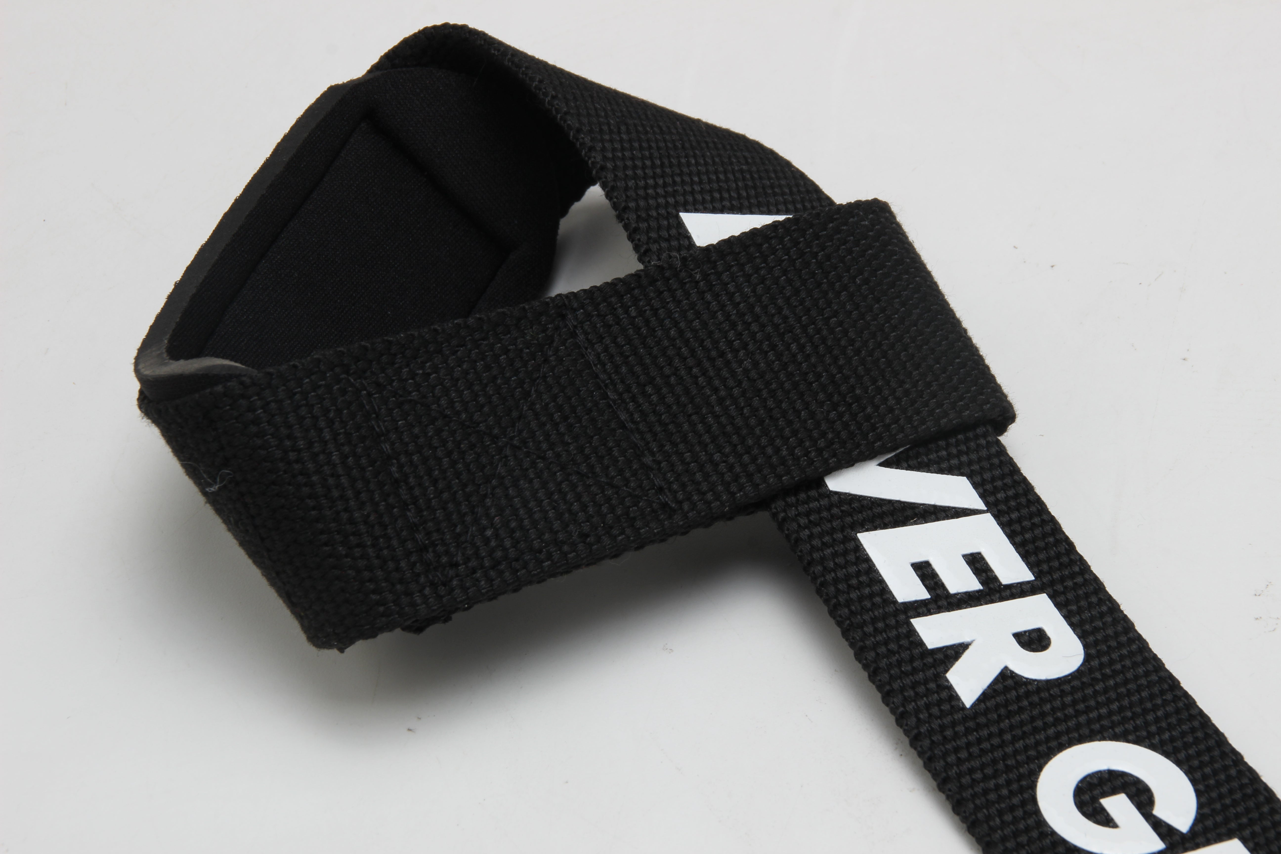 Never give up lifting strap（silicone logo）