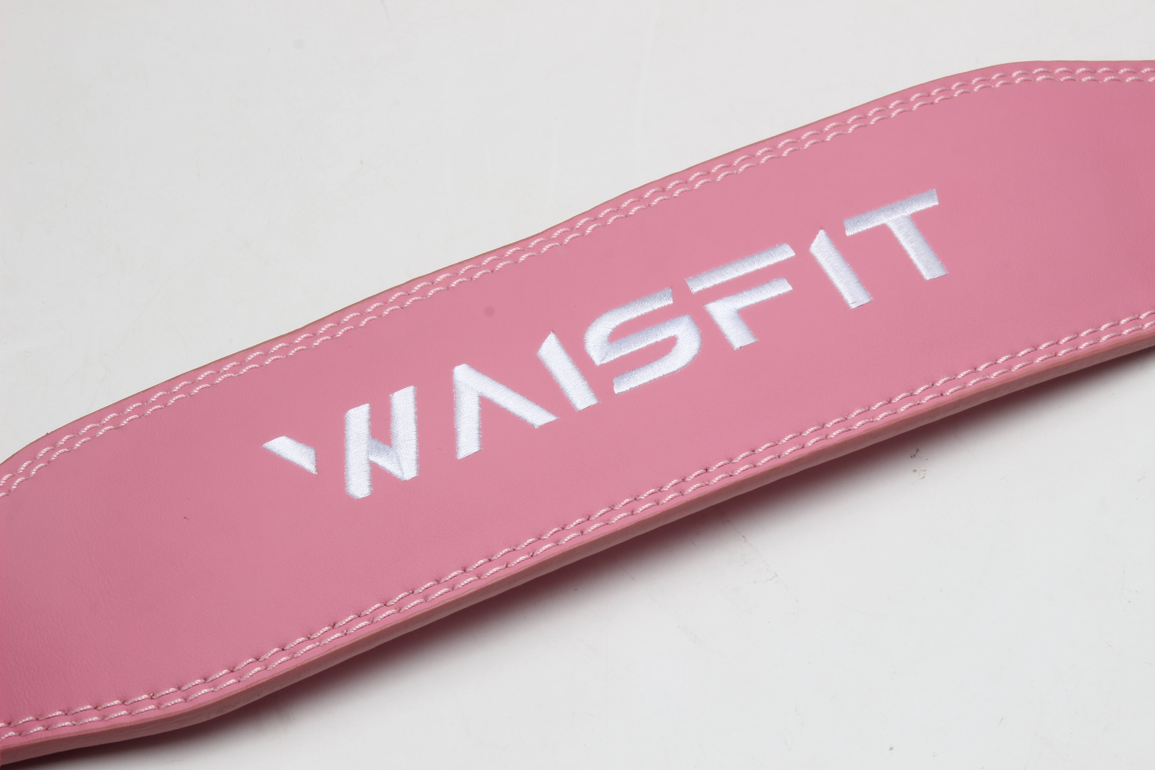 Pink and Purple Leather Weightlifting belt