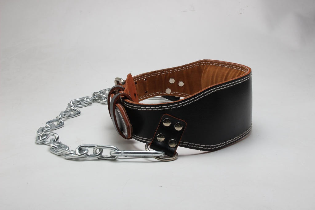 Dip belt for weightlifting